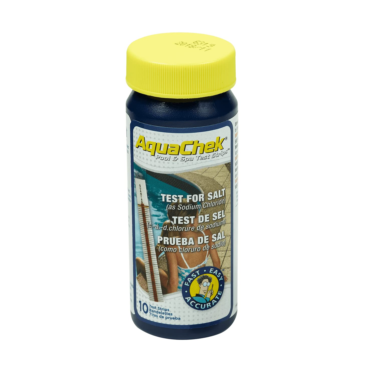 Salt Test Strips (Sodium Chloride Test Strips) Tiras reactivas de sal (tiras reactivas de cloruro de sodio)