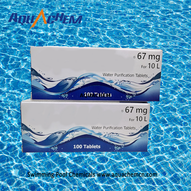 Aquatabs Purifica&ccedil;&atilde;o de &Aacute;gua Nadcc Comprimidos 67mg